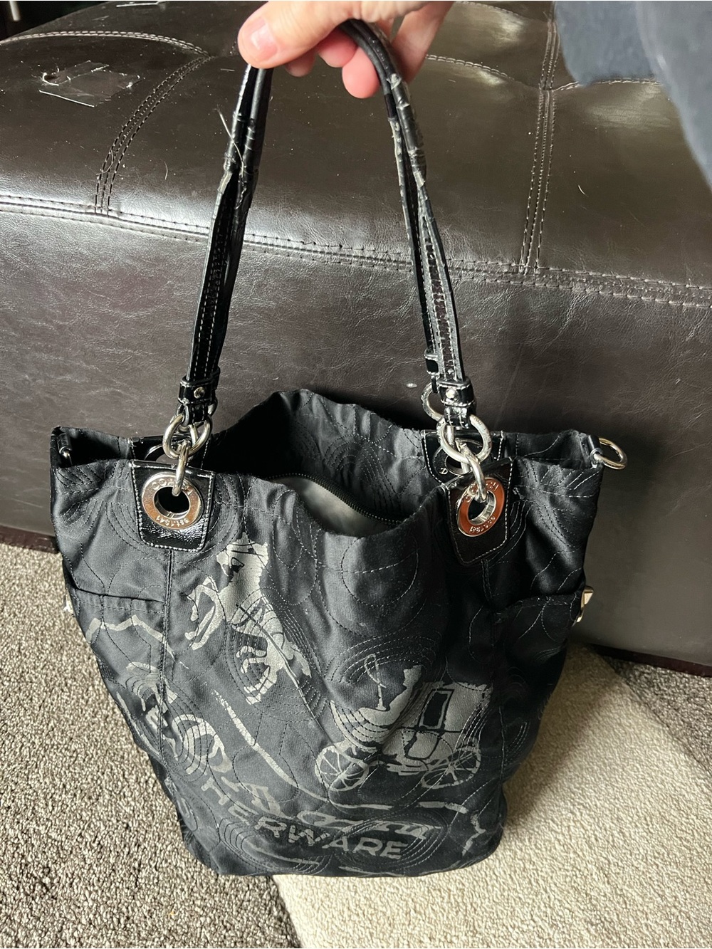 Coach Alex Op Art Tote
